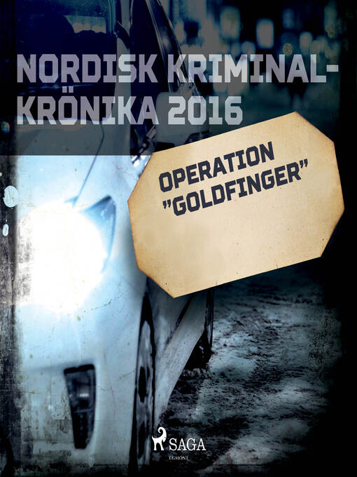 Title details for Operation "Goldfinger" by Diverse - Wait list